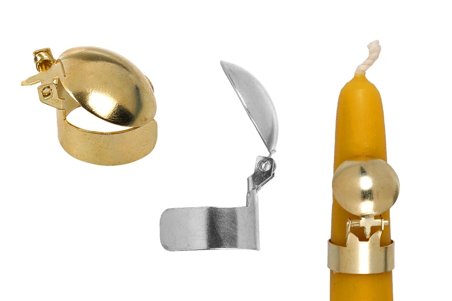 Automatski metalni aparat za gašenje sveća, u zlatnoj ili srebrnoj boji-slika_proizvoda