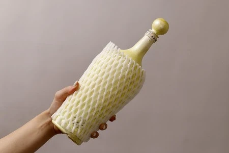 Zaštitna obloga od penastog materijala (mreža) za flaše - 160 kom-3