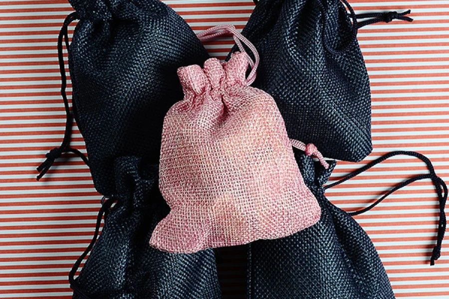 Platnena vrećica 90x115mm, više boja - 25 kom-grupa_slika