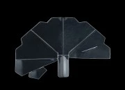 Levak plastični na sklapanje 40x55 mm - 100 kom Levak plastični na sklapanje 40x55 mm - 100 kom