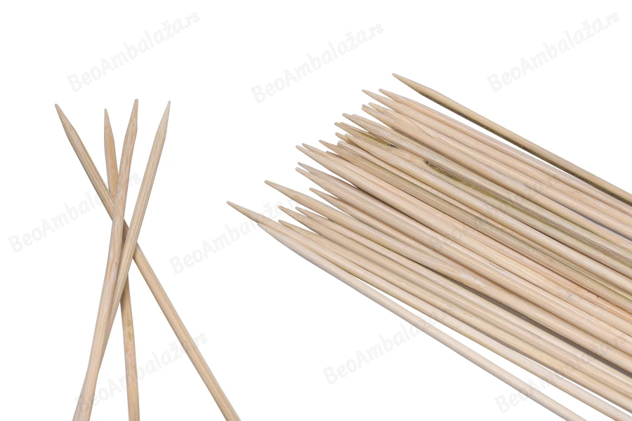 Drveni štapići za ražnjiće  250 x 3 mm - 100 kom-slika_proizvoda