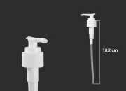 Plastična bela pumpica 24/410 za guste teksture sa zaštitnim mehanizmom Plastična bela pumpica 24/410 za guste teksture sa zaštitnim mehanizmom