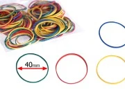 Višebojne gumice prečnika 40 mm - paket od oko 120 kom-slika_proizvoda