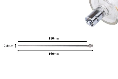 Metalna igla 16cm za špric sa metalnim vrhom-2