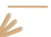 Ekološke kraft slamčice 197x10 mm – pojedinačno pakovanje 50 kom