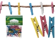 Drvene štipaljke 30mm u raznim bojama - 40 kom-slika_proizvoda