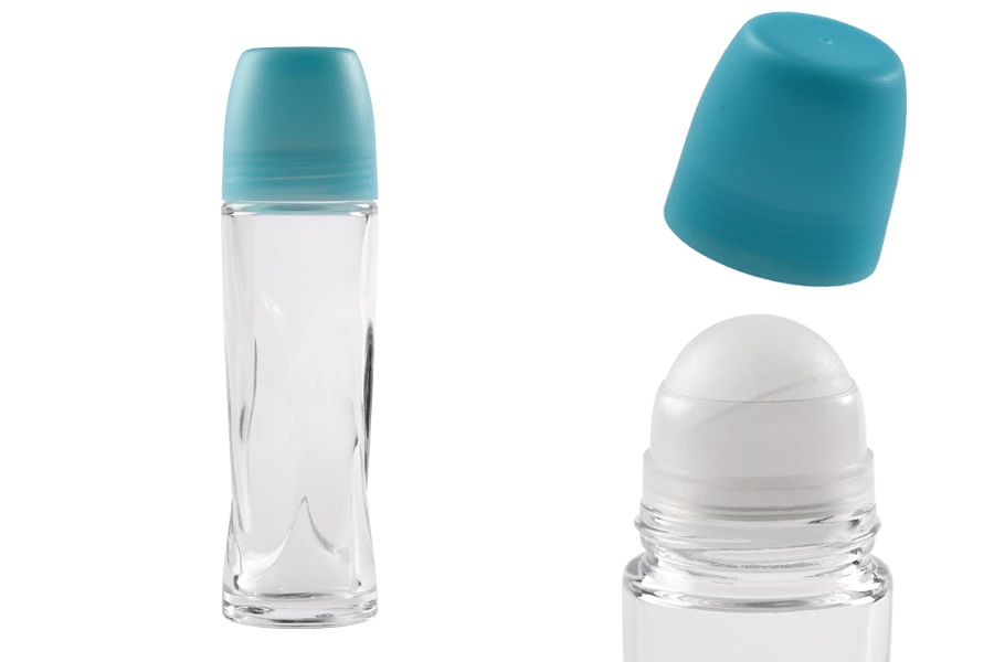 Staklena roll-on bočica 70mL sa tirkiznim plastičnim zatvaračem-slika_proizvoda