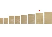 Kraft DoyPack  180x40x260 mm kesice sa zip zatvaranjem i prozorom, unutrašnjom i spoljašnjom providnom oblogom, ovalnim dnom i sa mogućnošću termo zatvaranja - 100 kom-