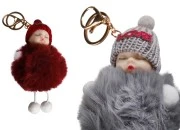 Čupavi privezak u obliku bebe, raznih boja-grupa_slika