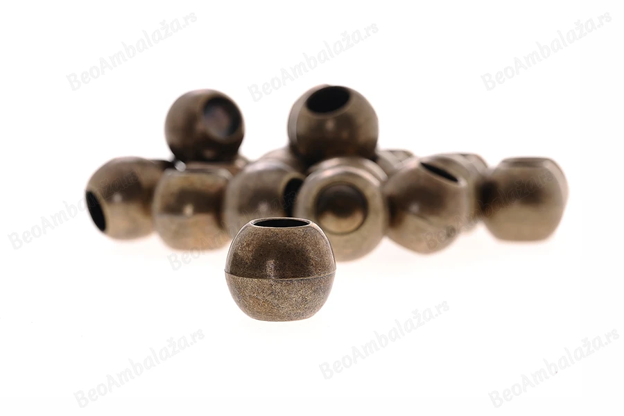 Plastične bojene perlice 20x17 mm-