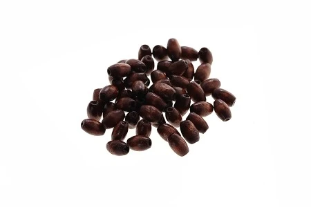 Drvene tamno braon perlice 0,3x0,6mm-3