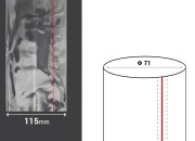Termoskupljajuća plastična providna folija širina 115 mm - dužina 1 metar (f 71) Termoskupljajuća plastična providna folija širina 115 mm - dužina 1 metar (f 71)