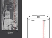 Termoskupljajuća plastična providna folija širina 107 mm - dužina 1 metar (f 66)
