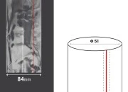 Termoskupljajuća plastična providna folija širina 84 mm - dužina 1 metar (f 51)
