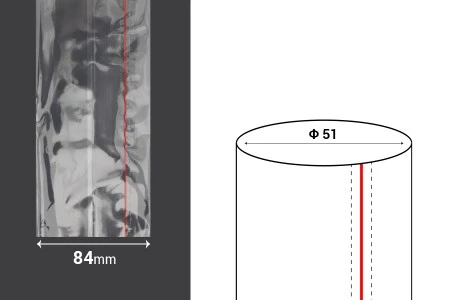 Termoskupljajuća plastična providna folija širina 84 mm - dužina 1 metar (f 51)-2