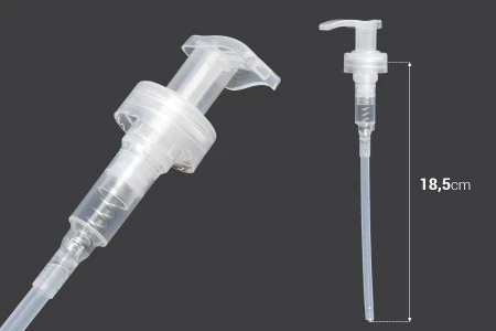 Plastična pumpica 28/400 sa zaštitinim mehanizmom, za šampone ili kreme-2