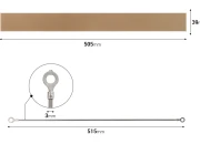 Rezervna tkanina 505x39 mm i žica 515x3 mm za mašinu za termičko zatvaranje-slika_proizvoda