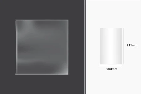 Film - folija za pakovanje i umotavanje 203x211 mm - 100 kom-1