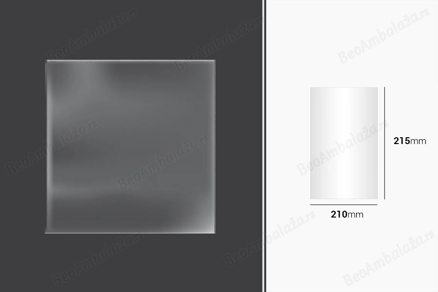 Film - folija za pakovanje i umotavanje 210x215 mm - 100 kom-slika_proizvoda