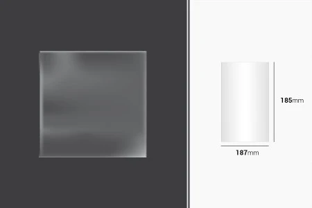Film - folija za pakovanje i umotavanje 187x185 mm - 100 kom-1