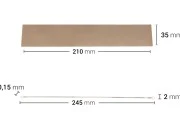 Zamenska tkanina 210x35 mm i žica 245x2 za toplotni ručni zavarivač kesa Zamenska tkanina 210x35 mm i žica 245x2 za toplotni ručni zavarivač kesa