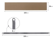 Rezervna tkanina 225x39 mm i žica 225x8 mm za mašinu za termičko zatvaranje-slika_proizvoda