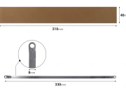 Rezervna tkanina 310x40 mm i žica 330x8 mm za mašinu za termičko zatvaranje-slika_proizvoda