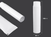 Plastična tuba 150 ml sa unutrašnjom aluminijumskom oblogom i navojnim zatvaračem – 12 komada Plastična tuba 150 ml sa unutrašnjom aluminijumskom oblogom i navojnim zatvaračem – 12 komada