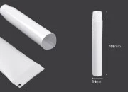 Plastična tuba 15 ml sa unutrašnjom aluminijumskom oblogom i navojnim zatvaračem – 12 kom Plastična tuba 15 ml sa unutrašnjom aluminijumskom oblogom i navojnim zatvaračem – 12 kom