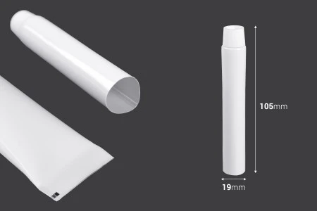 Plastična tuba 15 ml sa unutrašnjom aluminijumskom oblogom i navojnim zatvaračem – 12 kom-2