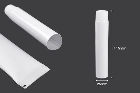 Plastična tuba 30 ml sa unutrašnjom aluminijumskom oblogom i navojnim zatvaračem – 12 komada-2