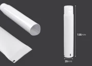 Plastična tuba od 30 ml sa unutrašnjom aluminijumskom oblogom i flip top zatvaračem – 12 komada Plastična tuba od 30 ml sa unutrašnjom aluminijumskom oblogom i flip top zatvaračem – 12 komada