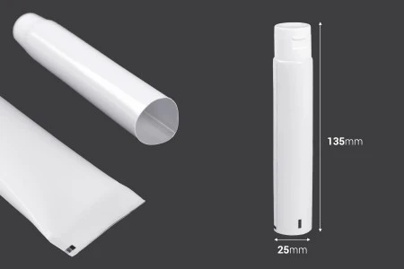 Plastična tuba od 30 ml sa unutrašnjom aluminijumskom oblogom i flip top zatvaračem – 12 komada-2