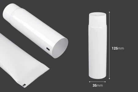 Plastična tuba 50 ml sa unutrašnjom aluminijumskom oblogom i navojnim zatvaračem – 12 komada-2