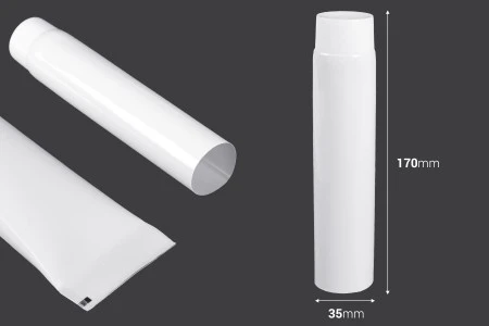 Plastična tuba 100 ml sa unutrašnjom aluminijumskom oblogom i navojnim zatvaračem – 12 komada-2