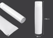 Plastična tuba od 100 ml sa unutrašnjom aluminijumskom oblogom i flip top zatvaračem – 12 komada Plastična tuba od 100 ml sa unutrašnjom aluminijumskom oblogom i flip top zatvaračem – 12 komada