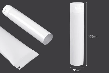 Plastična tuba od 100 ml sa unutrašnjom aluminijumskom oblogom i flip top zatvaračem – 12 komada-2