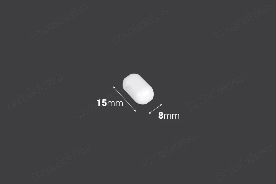 Magnet za magnetnu mešalicu 8x15 mm - 6 kom-dimenzije_slike