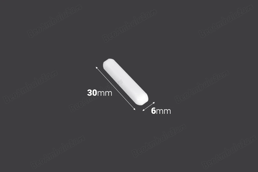 Magnet za magnetnu mešalicu 6x30 mm - 6 kom-dimenzije_slike