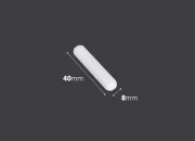 Magnet za magnetnu mešalicu 8x40 mm - 6 kom Magnet za magnetnu mešalicu 8x40 mm - 6 kom