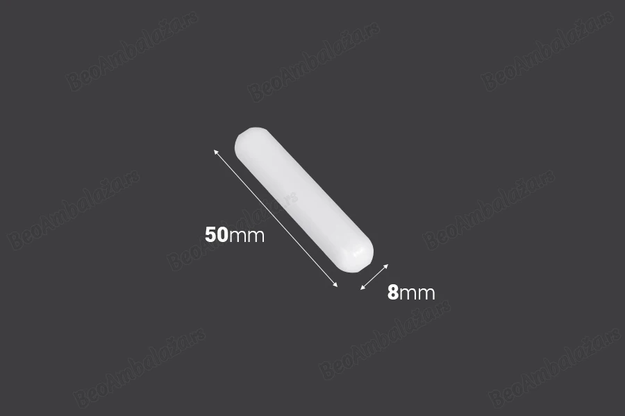 Magnet za magnetnu mešalicu 8x50 mm - 6 kom-dimenzije_slike