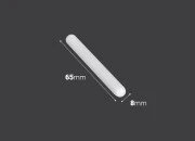 Magnet za magnetnu mešalicu 8x65 mm - 6 kom Magnet za magnetnu mešalicu 8x65 mm - 6 kom