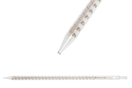 Graduisana staklena pipeta sa definisanom zapreminom od 25 mL-1