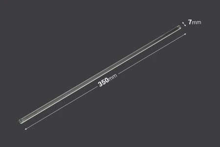 Stakleni štapić za mešanje 7x350 mm - 6 kom-2