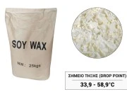 Meki biljni sojin vosak u obliku pahuljica - 25 kg Meki biljni sojin vosak u obliku pahuljica - 25 kg
