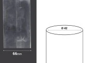 Termoskupljajuća perforirana plastična folija širine 66 mm - dužina metar (f 42)-dimenzije_slike