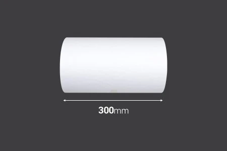 Beli papir za umotavanje paketa u rolni od 840 metara - širine 300 mm-2