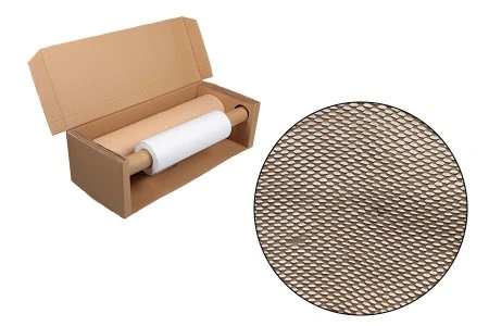 Kartonska kutija - dispanzer za kraft saćasti papir (dvostruki papir)-2