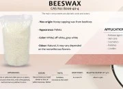Beli pčelinji vosak u granulama (čvrsti) - 1kg Beli pčelinji vosak u granulama (čvrsti) - 1kg