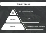 Pine Forest - Aromatična sveća od sojinog voska sa pamučnim fitiljem (110gr)-